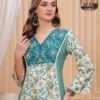 Beautifully Embroidery Straight Kurta with Bottom