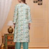 Beautifully Embroidery Straight Kurta with Bottom