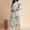 Women Geometric Printed Kurta with Palazzo