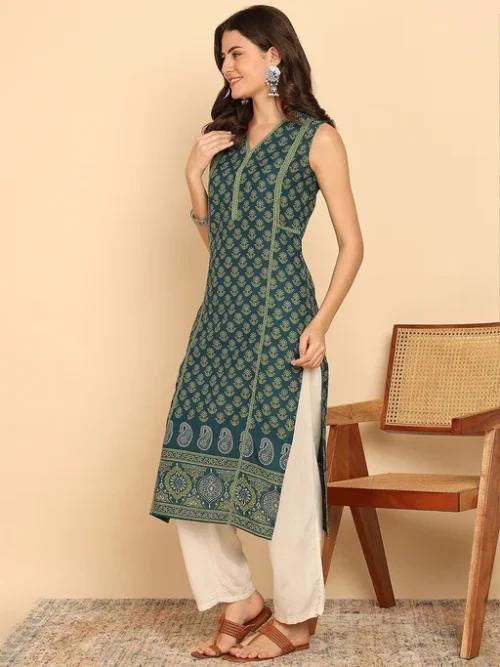 Women Ethnic Motifs Printed Kurta Women Ethnic Motifs Printed Kurta