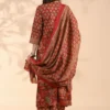 Floral Printed Pure Cotton Kurta with Palazzos & Dupatta