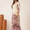 Printed V Neck Tunic With Palazzos Co-Ords Printed V Neck Tunic With Palazzos Co-Ords