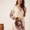 Printed V Neck Tunic With Palazzos Co-Ords Printed V Neck Tunic With Palazzos Co-Ords