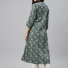 Women Printed Sequinned Cotton Angrakha Kurta Women Printed Sequinned Cotton Angrakha Kurta