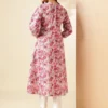Pink Women Floral Printed Floral Kurta