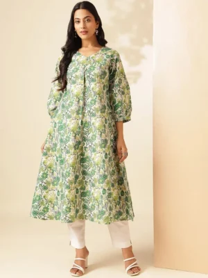 Women Floral Printed Floral Kurta