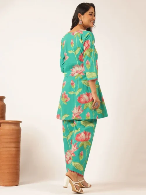 V Neck Tunic With Trousers Co-Ords V Neck Tunic With Trousers Co-Ords