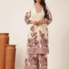 Printed V Neck Tunic With Palazzos Co-Ords Printed V Neck Tunic With Palazzos Co-Ords