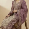 Elegant Embroidery Pink Kurta with Pant and Dupatta