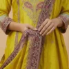 Elegant Embroidery Kurta with Plazzo & Dupatta - Elegant Embroidery Kurta with Plazzo & Dupatta - Kottons Elegant Embroidery Kurta with Plazzo & Dupatta
