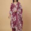 Beautifully Printed Kurta with Pant and Dupatta - Beautifully Printed Kurta with Pant and Dupatta - Kottons Beautifully Printed Kurta with Pant and Dupatta
