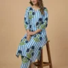 Pure Cotton Multi-Color Printed Kurta With Pant