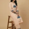 Premium Straight Geometric Printed Kurta With Plazzo