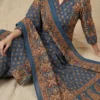 Vibrant Ethnic Designs Printed Cotton Kurta with Pant & Dupatta - Ethnic Designs Printed Cotton Kurta with Pant & Dupatta - Kottons Vibrant Ethnic Designs Printed Cotton Kurta with Pant & Dupatta