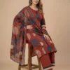 Beautiful Cotton Kurta Patch Work with Plazo and Dupatta